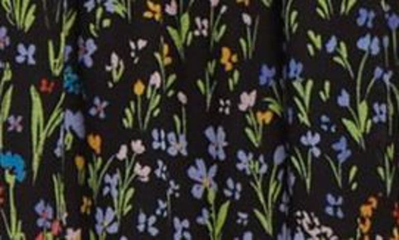 Shop Ramy Brook Gwen Floral Sundress In Black Garden Ditsy Print