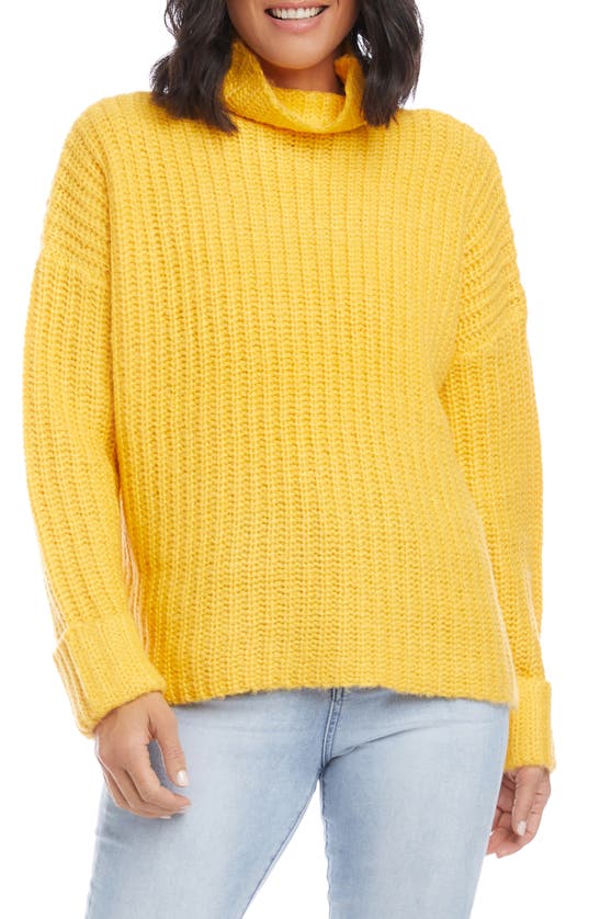 KAREN KANE COWL NECK SWEATER,4L89247
