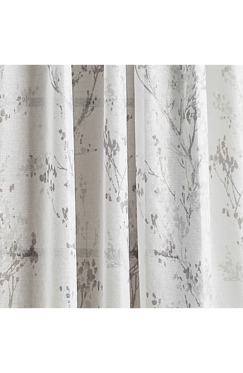 Dkny Atlanta Set Of 2 Poletop Curtain Panels In Grey