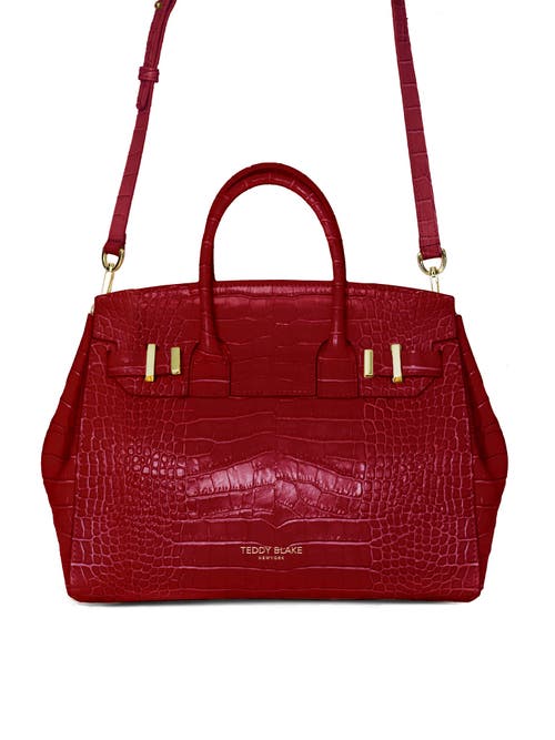 Teddy Blake Gigi Croco  11" In Red