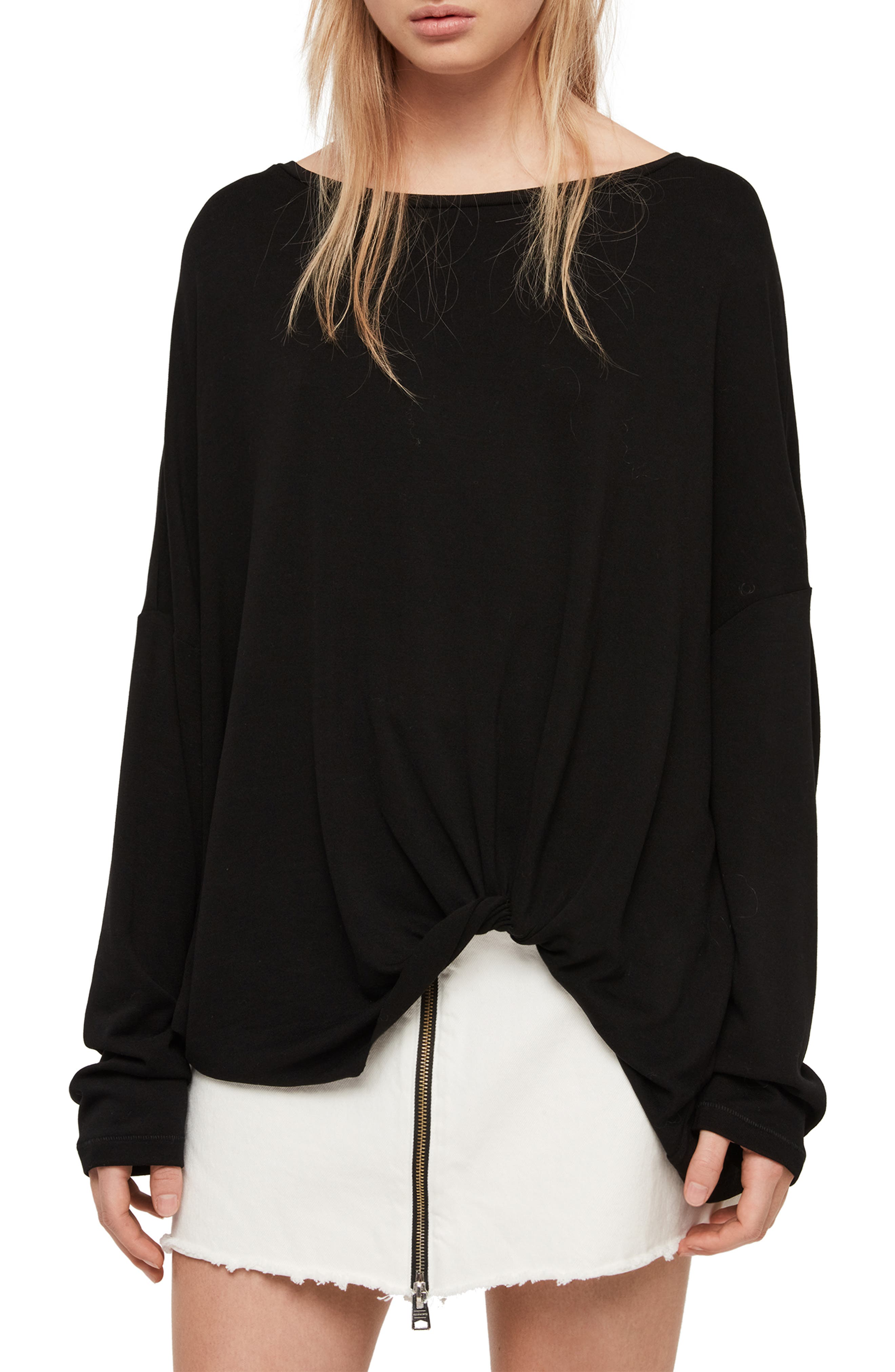 Allsaints Wilma Tee, Black