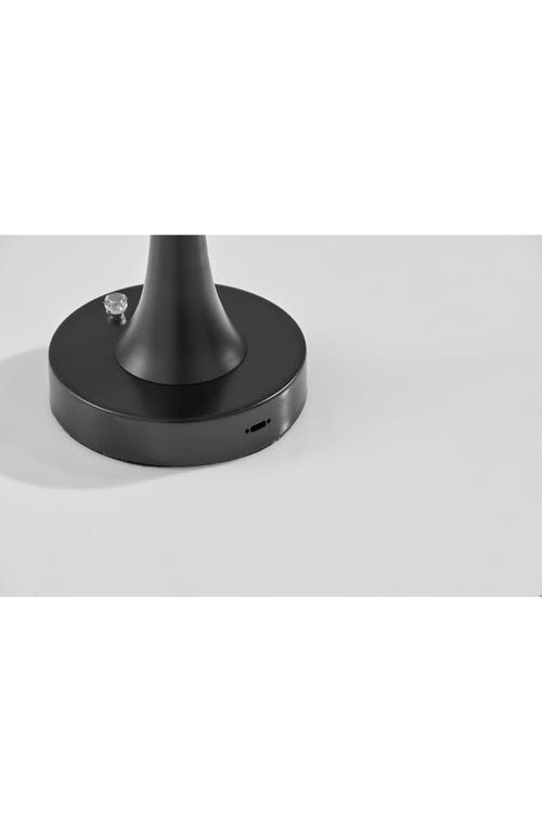 Adesso Lighting Jimmy Cordless Led Lamp In Black