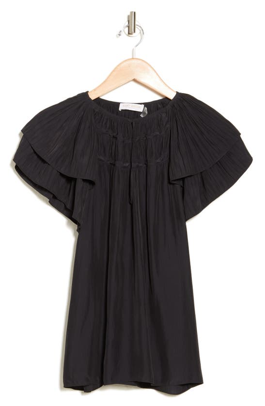 RAMY BROOK RAMY BROOK LUNAR FLUTTER SLEEVE TOP
