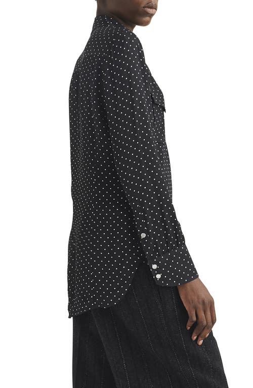 RAG & BONE RAG & BONE FAREN POLKA DOT SHIRT