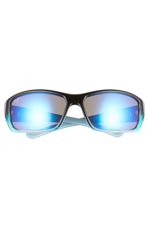 Maui Jim Barrier Reef 62mm Polarized Sunglasses In Blue Turquoise/blue