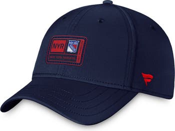 New York Rangers Fanatics Branded 2022 NHL Draft Authentic Pro On Stage  Trucker Adjustable Hat - Navy/