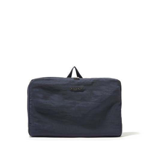 Baggallini Carryall Expandable Packable Weekender Tote Bag In French Navy