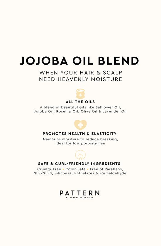 Pattern Beauty Jojoba Oil Blend