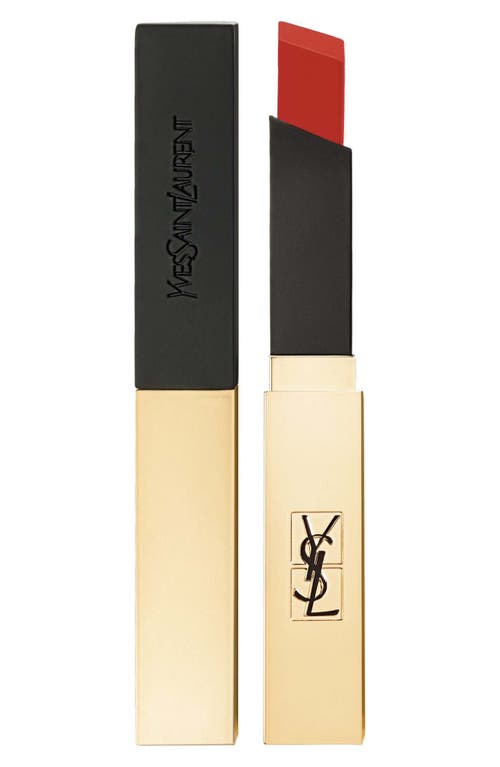 Yves Saint Laurent Rouge Pur Couture The Slim Matte Lipstick in 10 Corail Antinomique at Nordstrom