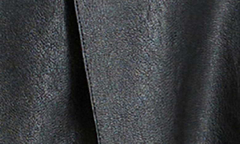 Commando Faux Leather Pleated Miniskirt In Black