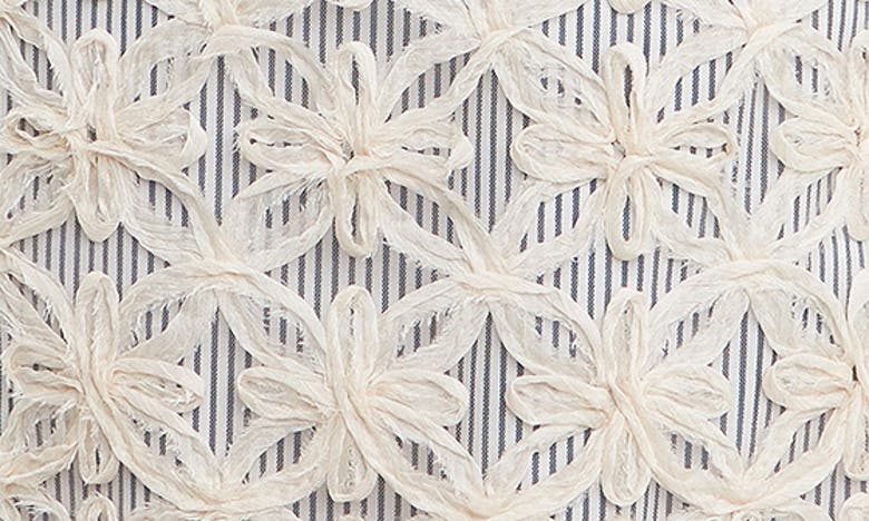 ENGLISH FACTORY ENGLISH FACTORY RIBBON EMBROIDERY MINIDRESS