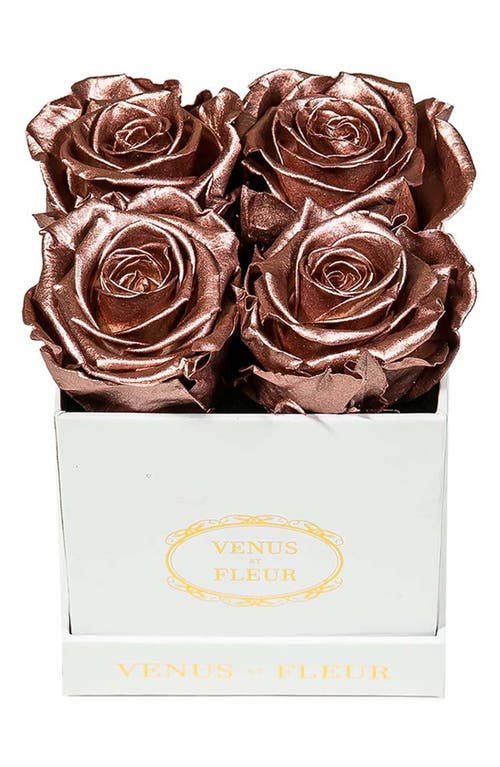 Venus ET Fleur Classic Le Petit Eternity Roses in Rose Gold at Nordstrom