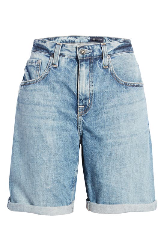 Ag Sloane High Waist Denim Shorts In Bohemian Charm