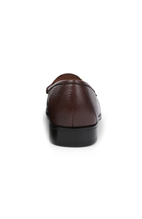 Anthony Veer Lucca Bit Loafer In Dark Brown