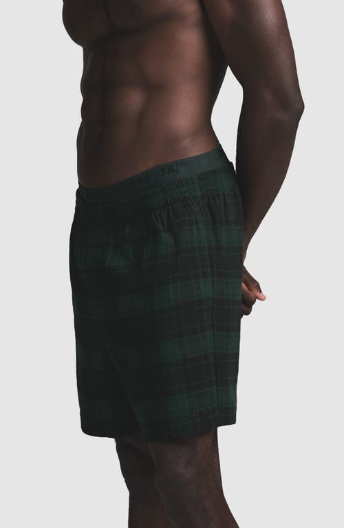 SKIMS SKIMS PLAID FLANNEL SLEEP SHORTS 