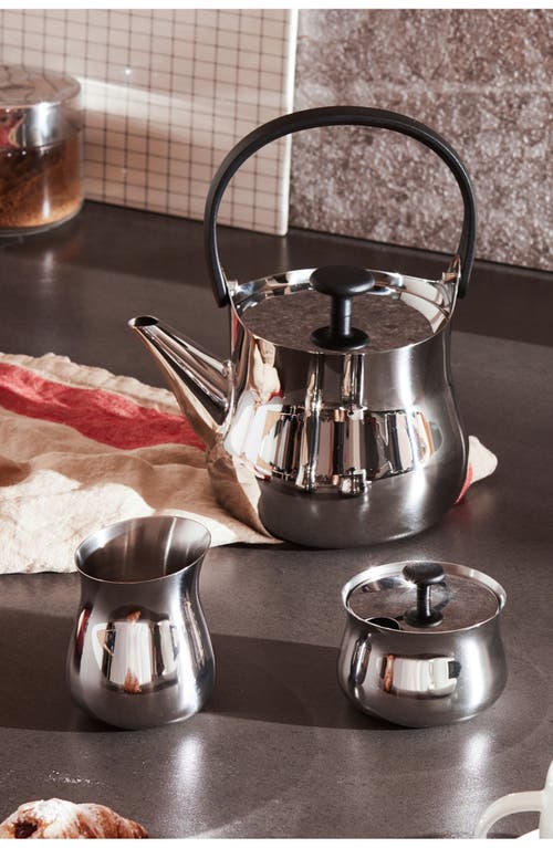 Shop Alessi Cha Tea Kettle In Stainless Steel