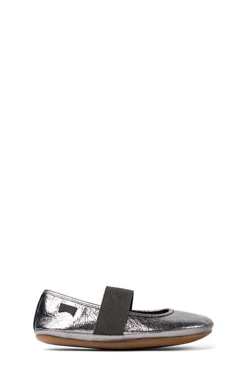 Camper Kids' Right Mary Jane Ballet Flat In Dark Gray