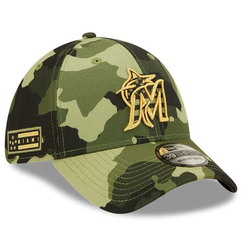 New Era Atlanta Braves Camo 2021 Armed Forces Day 9TWENTY Adjustable Hat