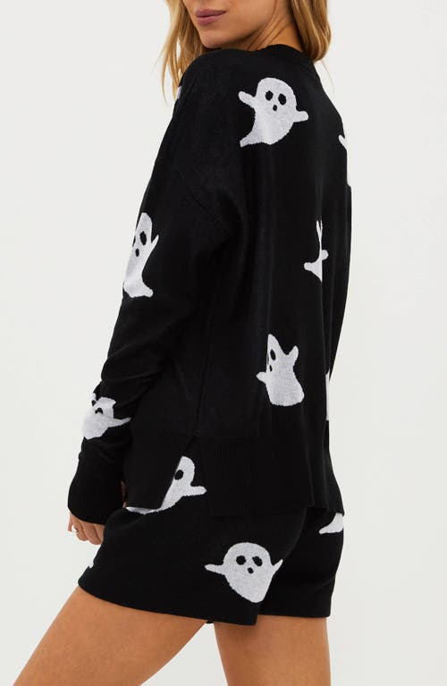 Shop Beach Riot Callie Ghost Sweater In Bewitching Boo