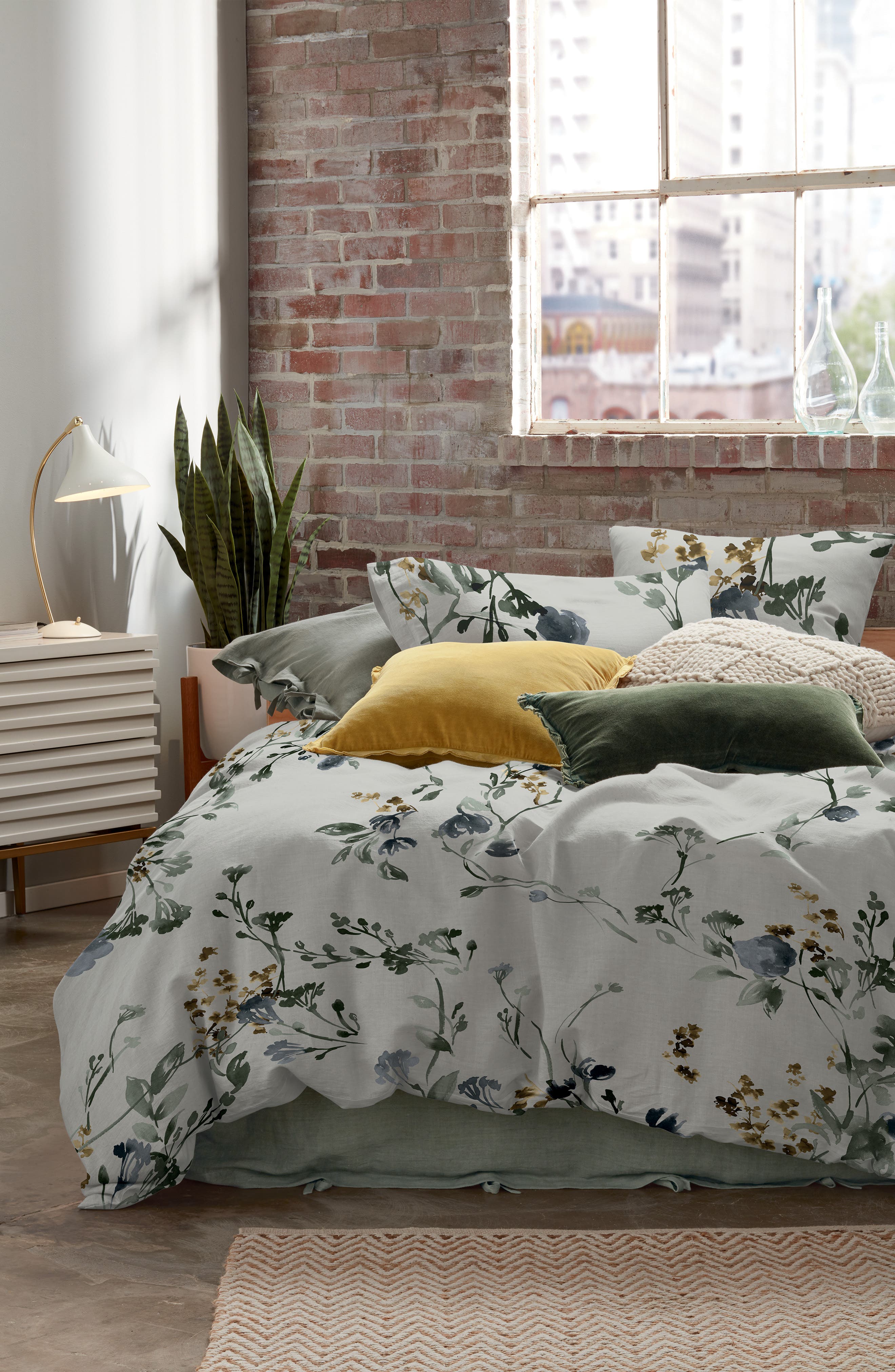 Treasure Bond Botanical Blur Duvet Cover Nordstrom