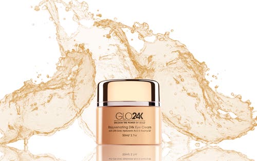 Glo24k Unleash The Power Of Gold Rejuvenating 24k Eye Cream In Na