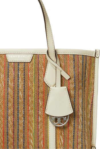 Tory Burch Small 'perry' Shopping Bag in Brown