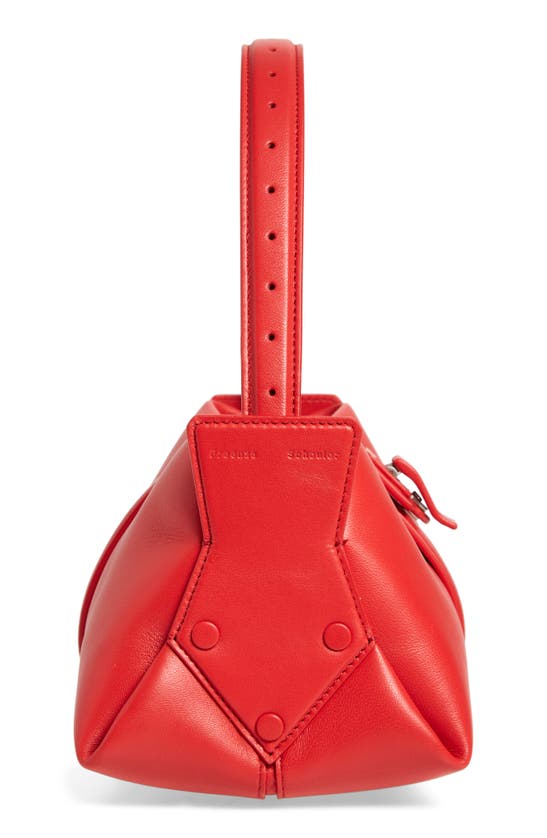 Shop Proenza Schouler Park Leather Shoulder Bag In Red