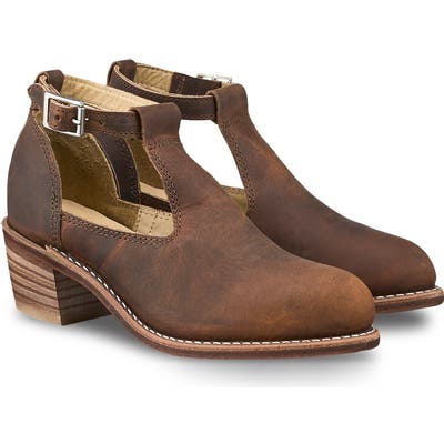 Red Wing Ida Cutout Bootie, Red