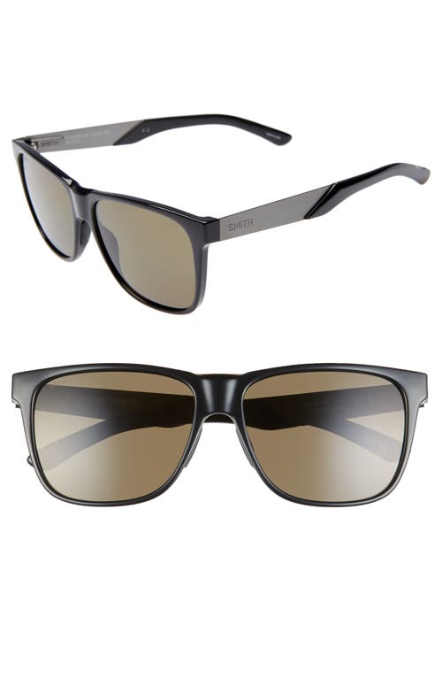 Lowdown XL Steel 59mm ChromaPop Sunglasses in Black/Gray Green