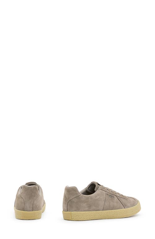 Shop Allsaints Jaimee Sneaker In Taupe Grey