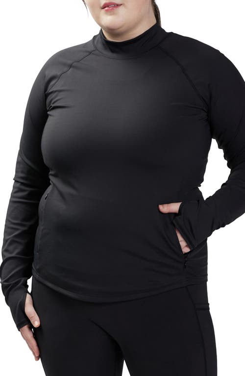 TomboyX Foundation Long Sleeve T-Shirt Black at Nordstrom,