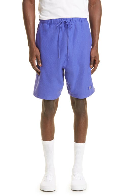 Advisory Board Crystals Abc. 123. Sweat Shorts in Sapphire