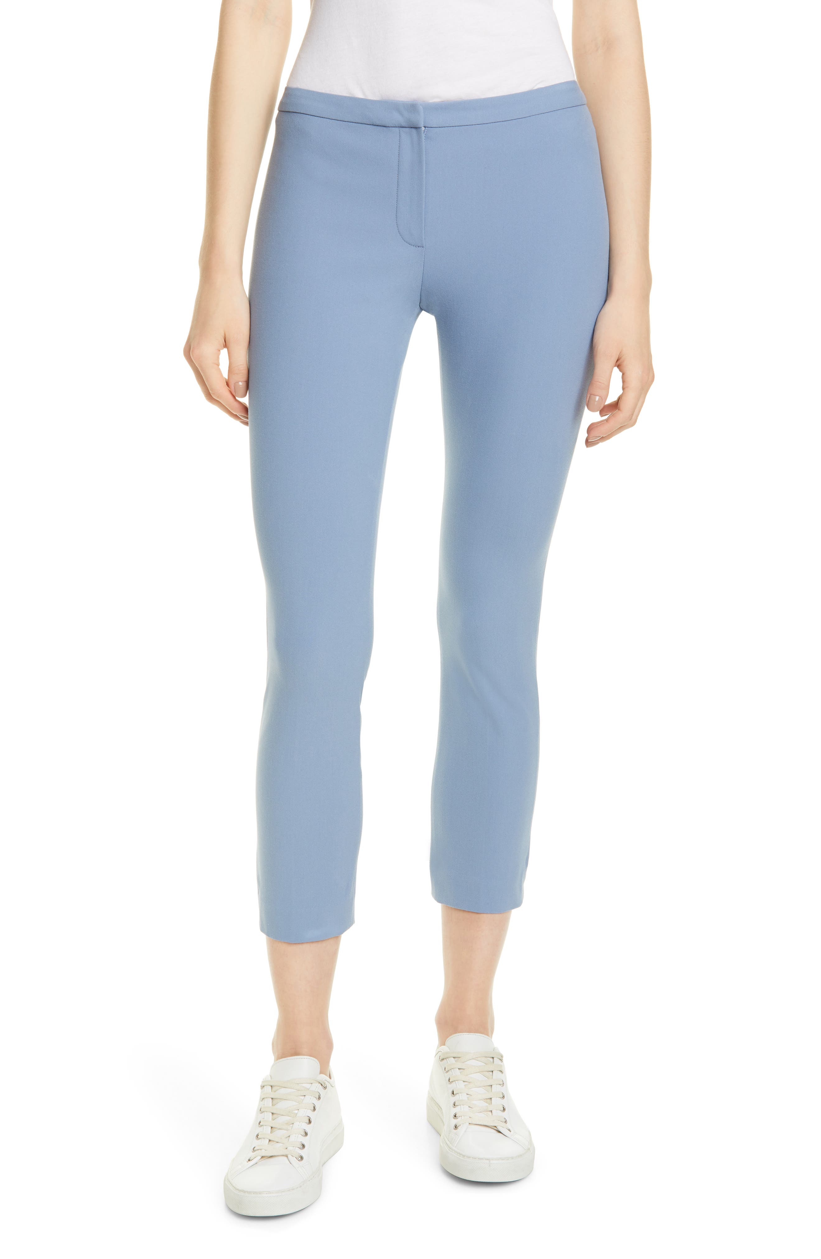 theory classic crop skinny pants