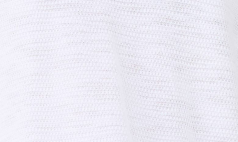 Shop Nic + Zoe Nic+zoe Breezy Open Stitch Sweater In Paper White