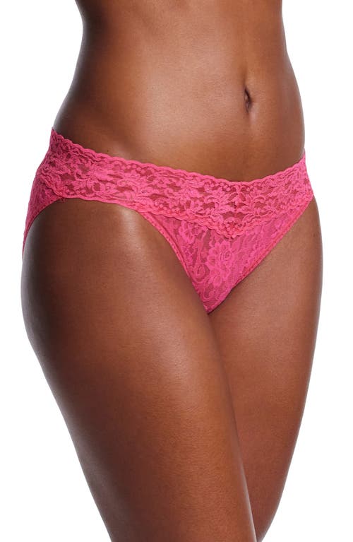 Shop Hanky Panky Signature Lace Vikini In Morning Glory Pink