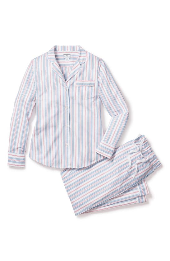 Shop Petite Plume Vintage French Cotton Pajamas In Blue