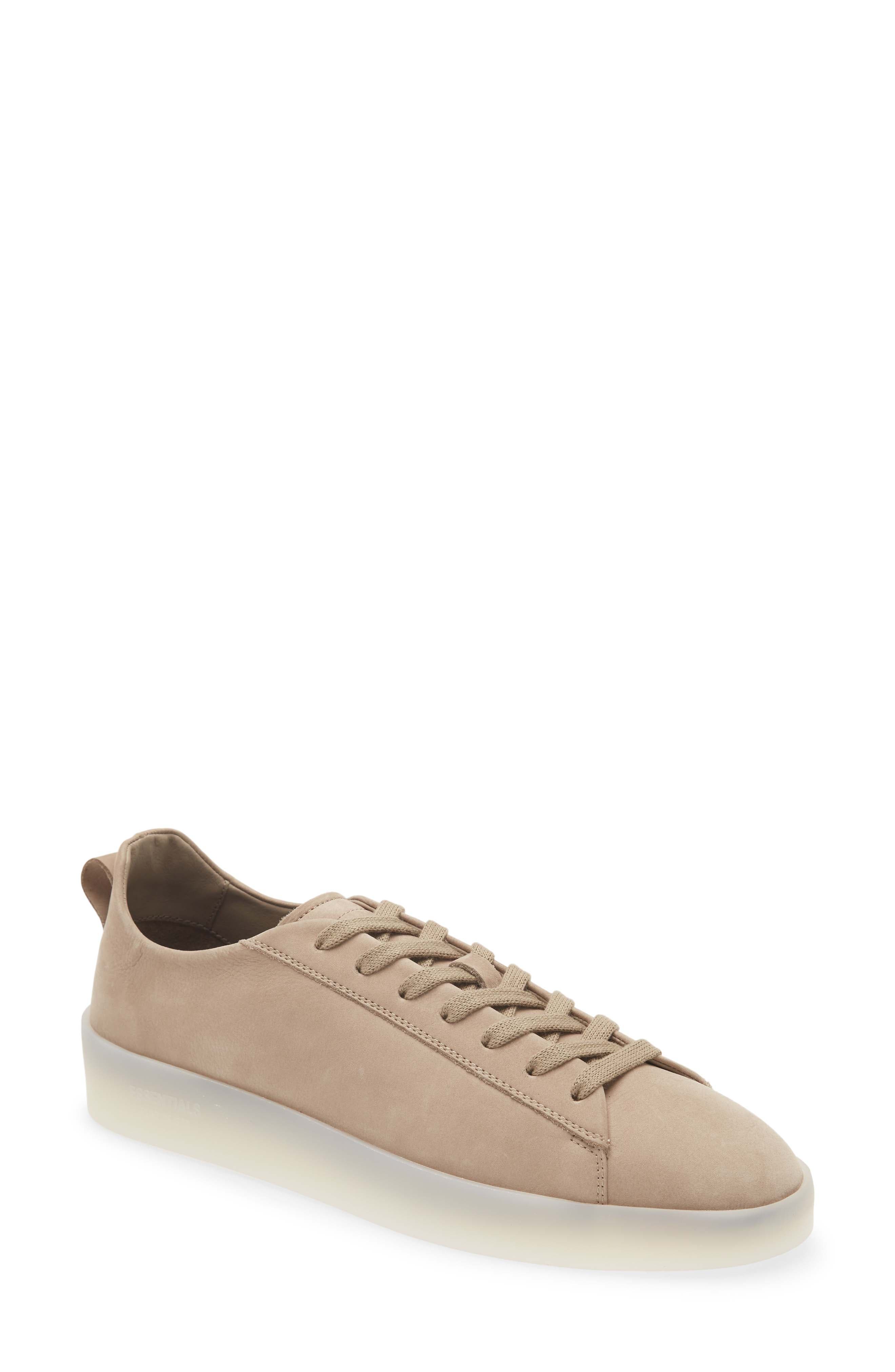 suede beige sneakers