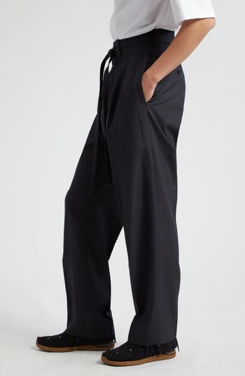 VISVIM Hakama Wool Blend Santome Pants | Nordstrom