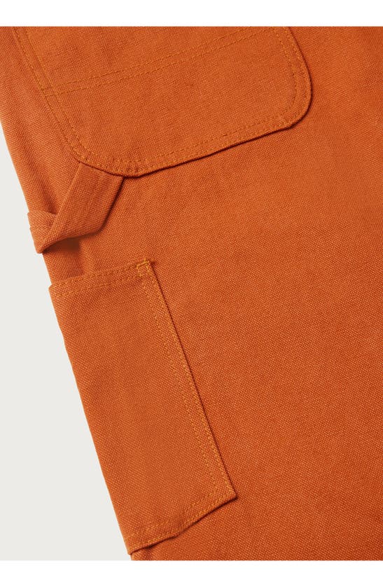 Shop One Of These Days Statesman Double Knee Cotton Pants In Rust