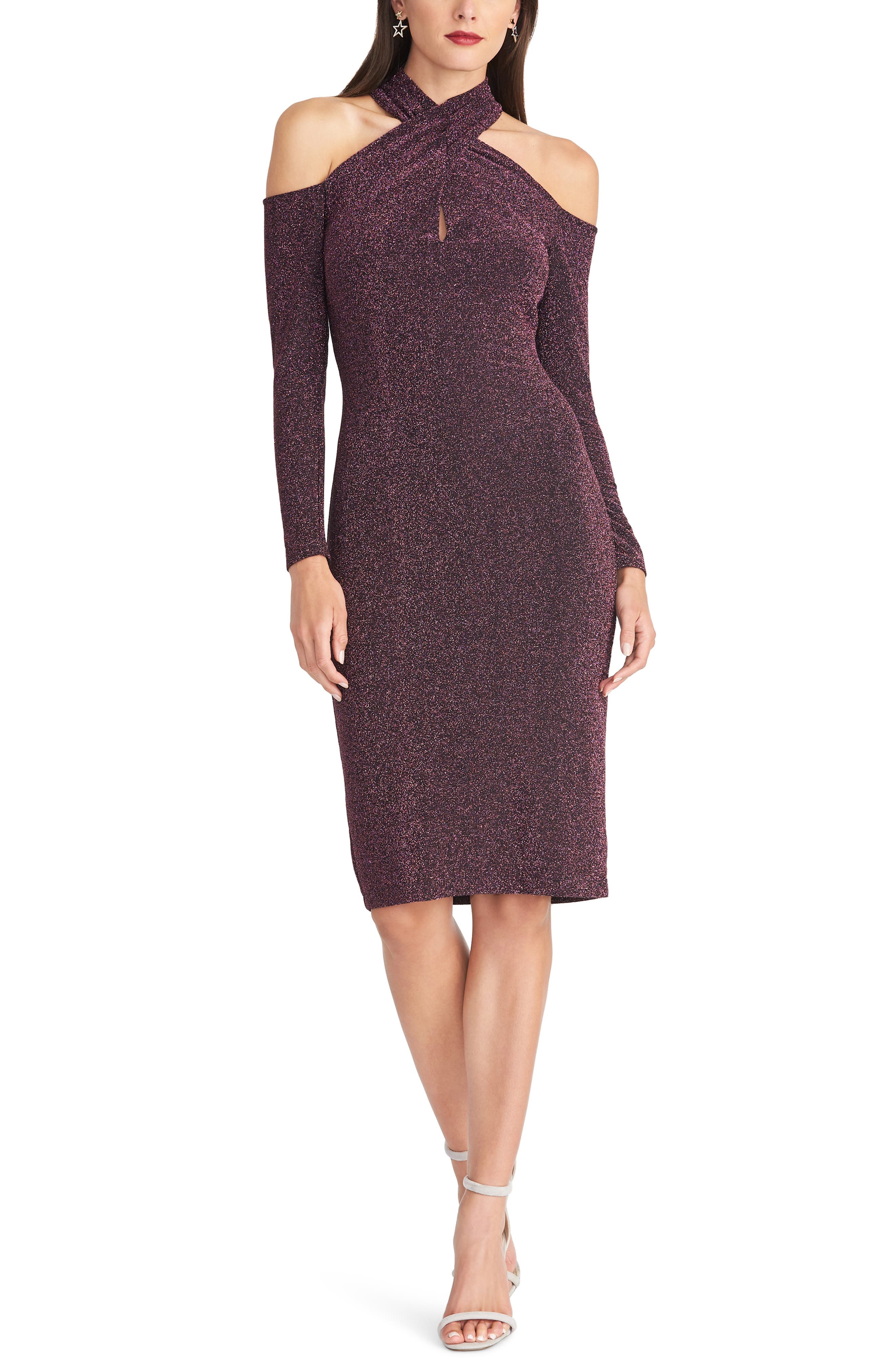 rachel roy cold shoulder dress