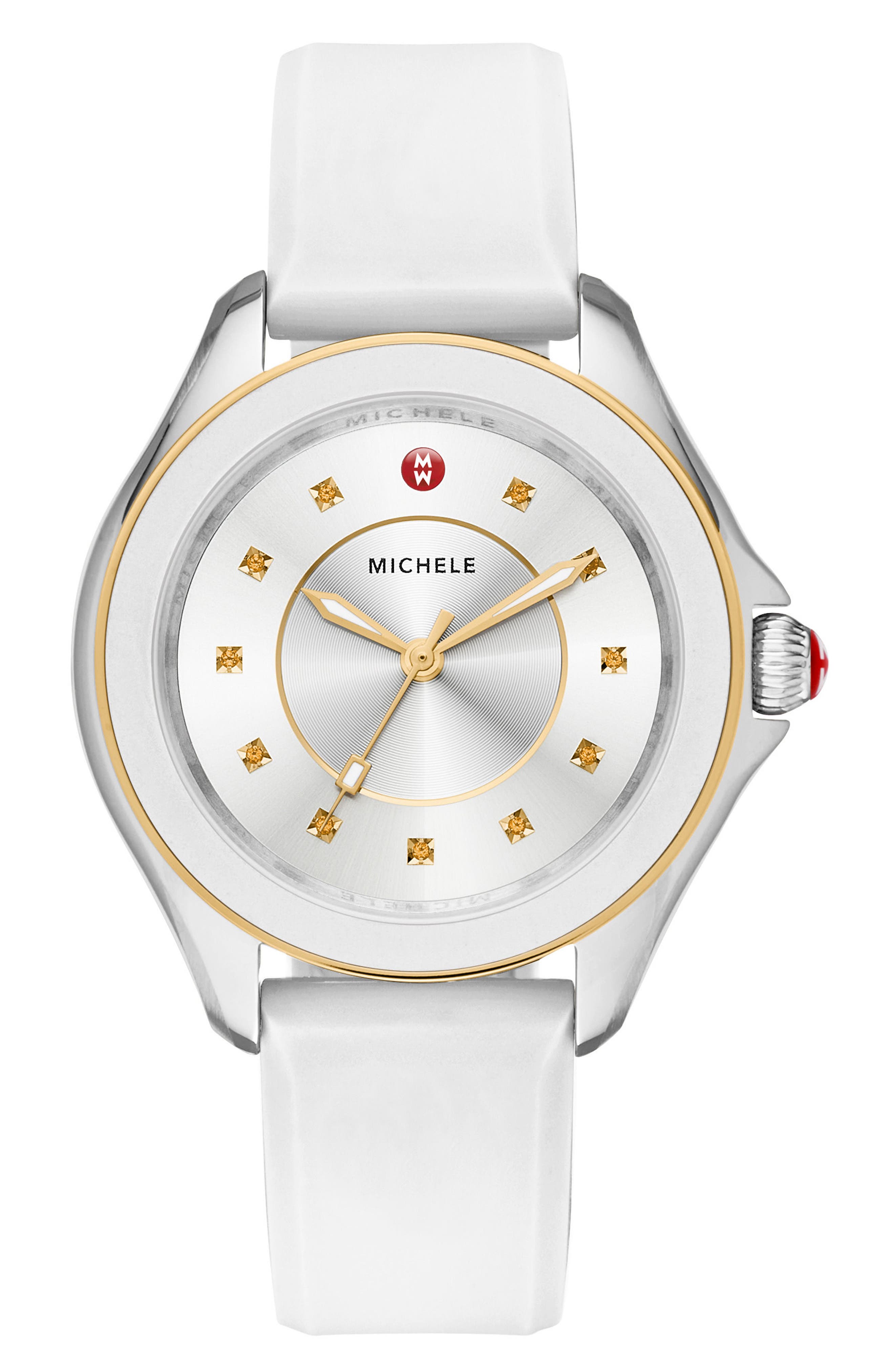 michele cape topaz watch