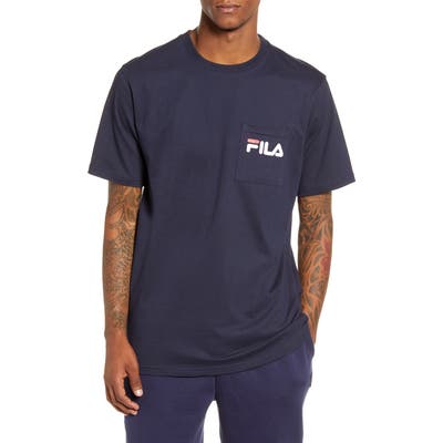 Fila Curtis Pocket T-Shirt, Blue