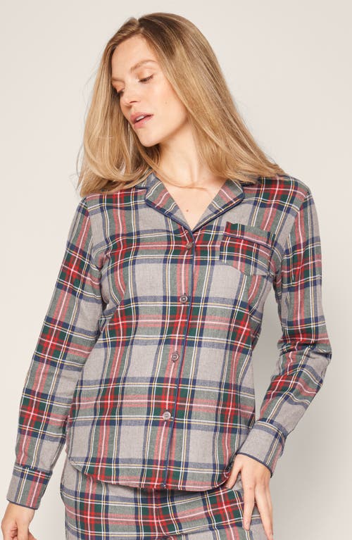 PETITE PLUME PETITE PLUME WESTMINSTER TARTAN COTTON PAJAMAS 