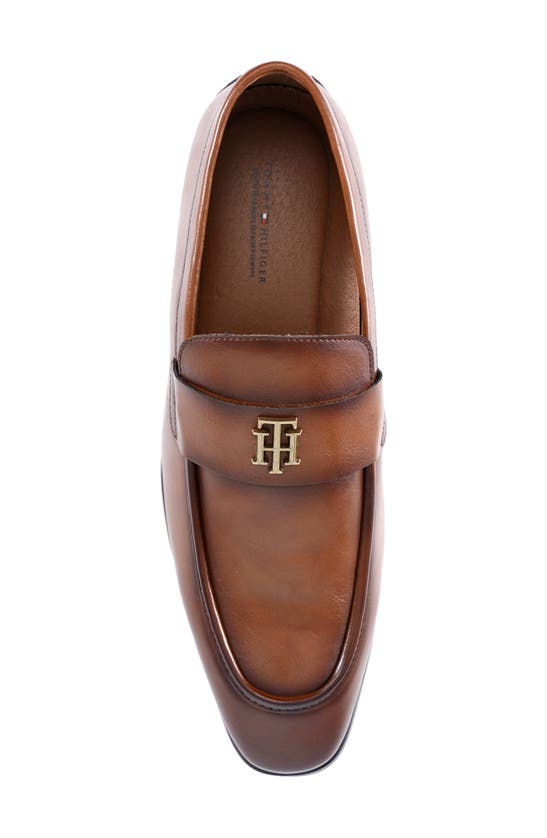 Tommy Hilfiger Sawlin Loafer In Medium Brown