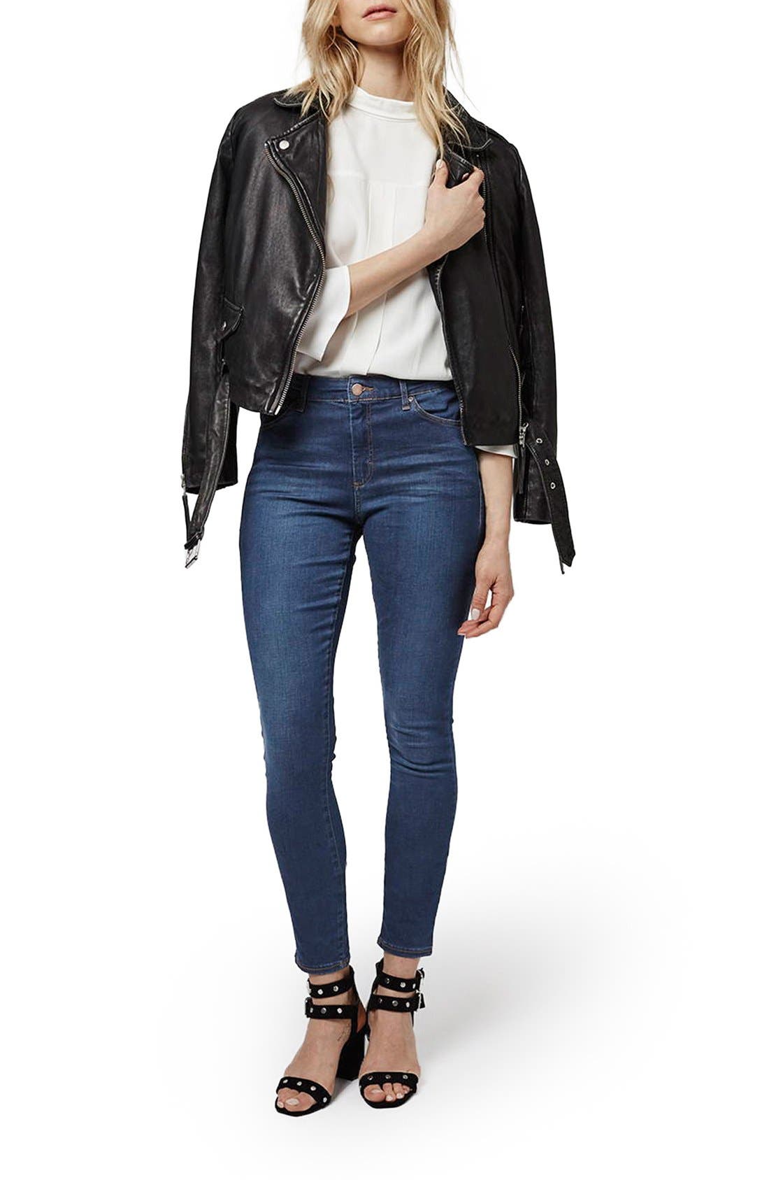 topshop leigh skinny jeans