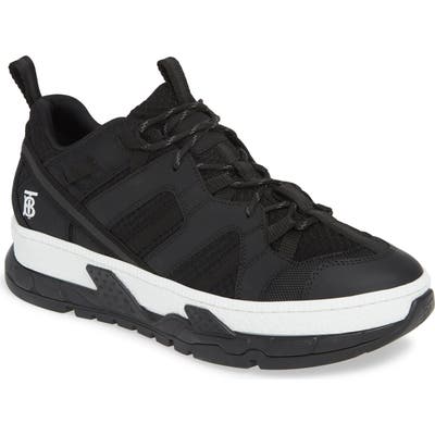 Burberry Union Low Sneaker, Black