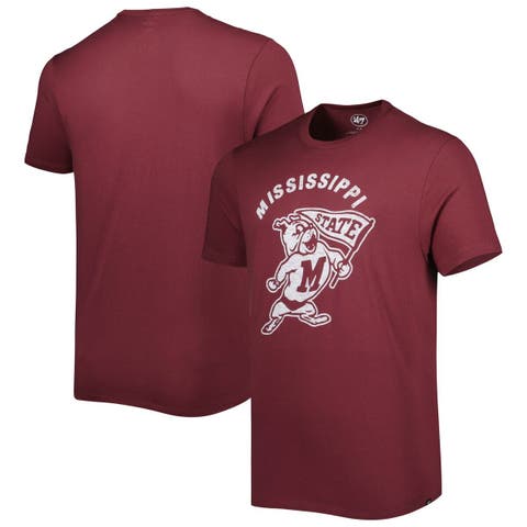 Men's '47 Maroon Mississippi State Bulldogs Premier Franklin T-shirt