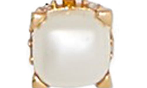 Kate Spade New York Little Luxuries Pendant Necklace In Cream/gold