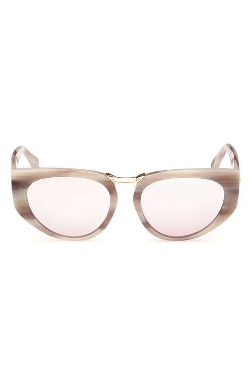 MAX MARA MAX MARA BRIDGE1 54MM CAT EYE SUNGLASSES 