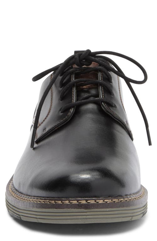 Dockers Mens Easedale Dress Casual Lace Up Oxford Shoe In Black